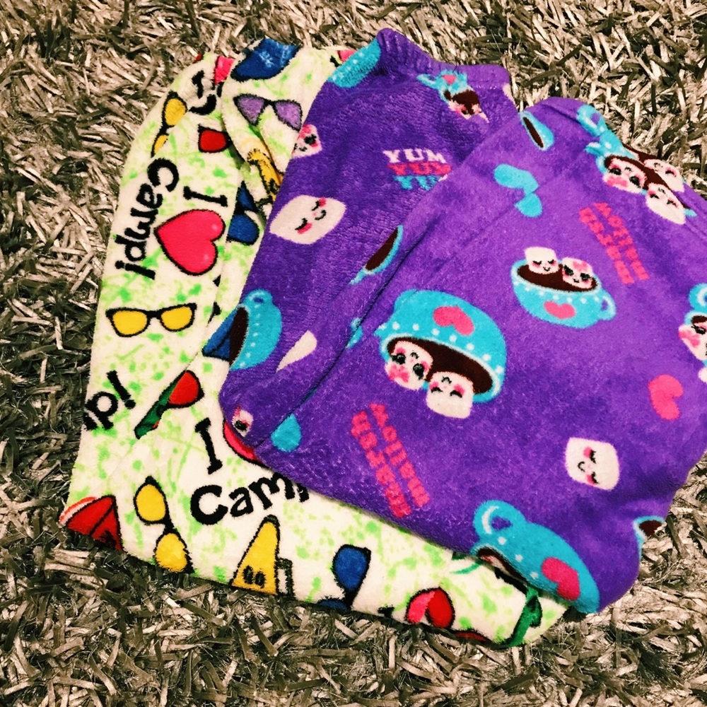 ✯🍭fuzzy pj pants🍭 ✯